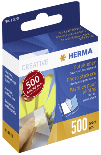 Herma photo stickers 500 pcs 1070