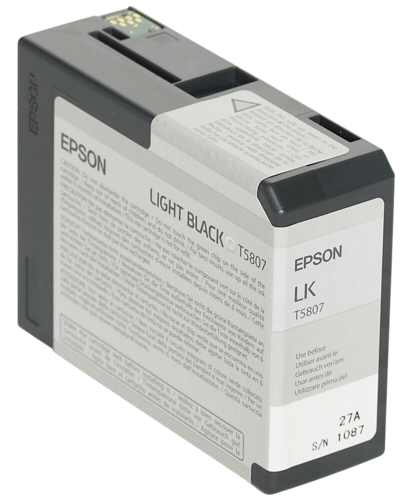 Epson Cartridge T5807 Light Black