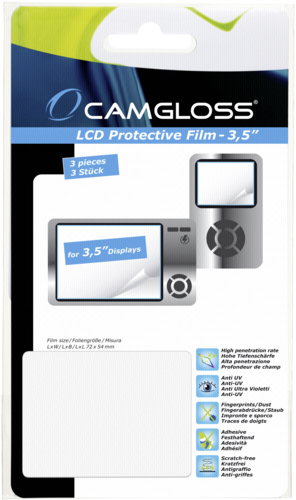 Camgloss Displaycover 3.5 1x3