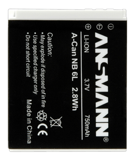 Ansmann Canon NB-6L 750mAh