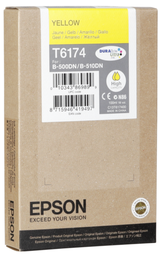 Epson Cartridge T6174 Yellow