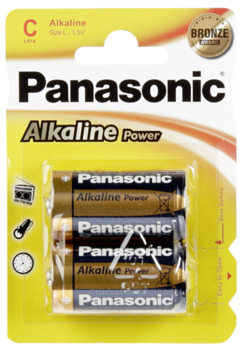 Panasonic Alkaline Power Baby C LR 14 1X2