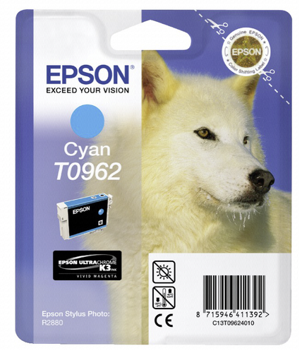 Epson ink cartridge T0962 cyan
