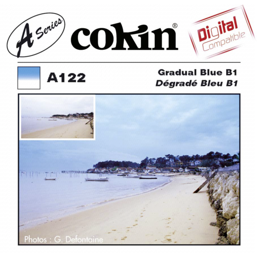 Cokin A122 Blue Graduated B1 Resin Filter