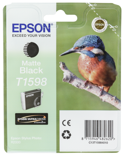 Epson Cartridge T1598 Matte Black