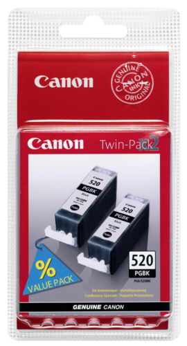 Canon PGI-520 BK Black Twin Pack