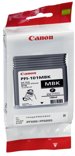 Canon PFI-101 MBK Matte Black