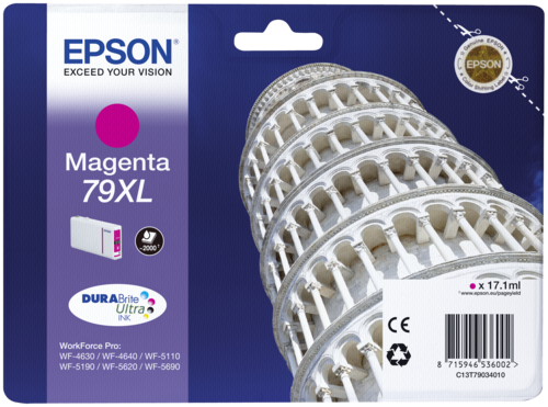 Epson Cartridge T7903 DURABrite Magenta XL