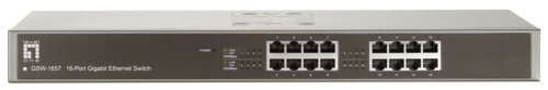 Level One GSW-1657 16 Port Gigabit Ethernet Switch