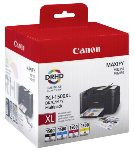 Canon PGI-1500 BK/C/M/Y XL Multipack