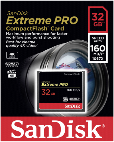 SanDisk Extreme Pro CF      32GB