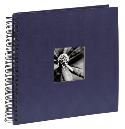 Hama Fine Art Spiral Blue 36x32 - 50 black pages