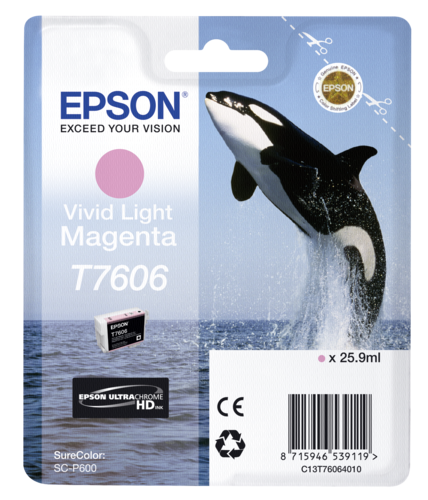 Epson Cartridge T7606 Vivid Light Magenta
