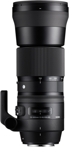 Sigma 150-600mm f/5-6.3 DG AF HSM OS Contemporary Canon