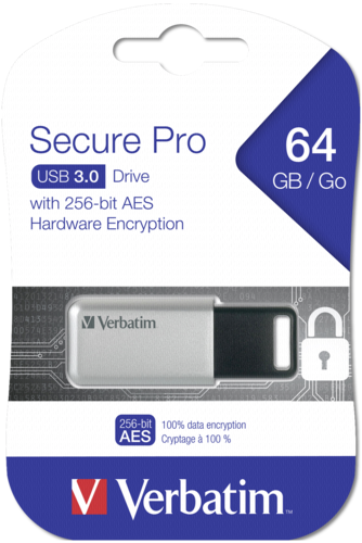 Verbatim Secure Data Pro 64GB USB 3.0