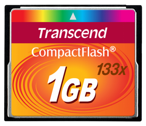 Transcend Compact Flash 1GB MLC 133x