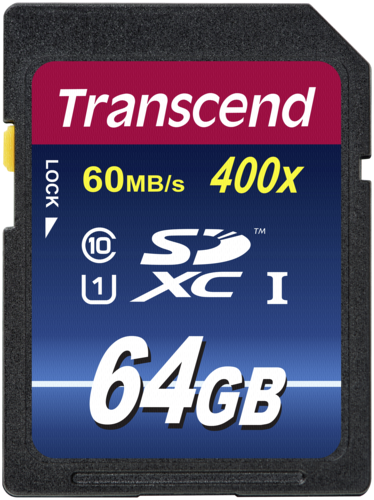 Transcend SDXC 64GB 400x UHS-I