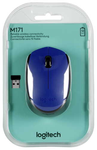 Logitech M171 Wireless Mouse blue