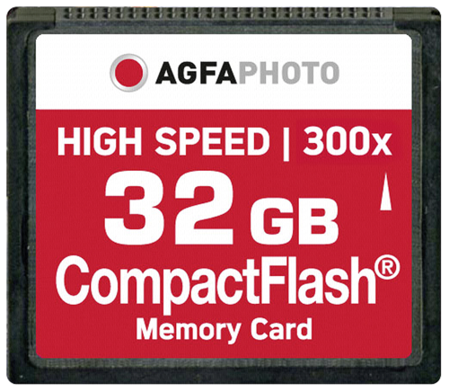 AgfaPhoto Compact Flash 32GB High Speed 300x MLC