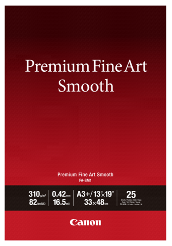 Canon FA-SM1 Premium Fine Art Smooth A3+ 310gr (25 sheets)
