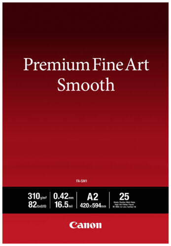 Canon FA-SM1 Premium Fine Art Smooth A2 310gr (25 sheets)