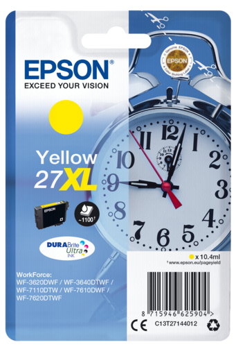 Epson Cartridge T2714 DURABrite Yellow XL