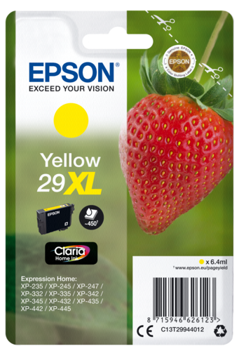 Epson Cartridge T2994 Claria Home Yellow XL
