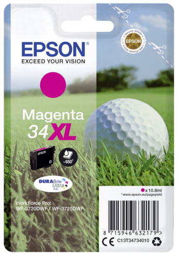 Epson Cartridge T3473 DURABrite Ultra magenta XL