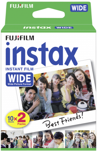 Fujifilm Instax Film Wide Glossy 1x2