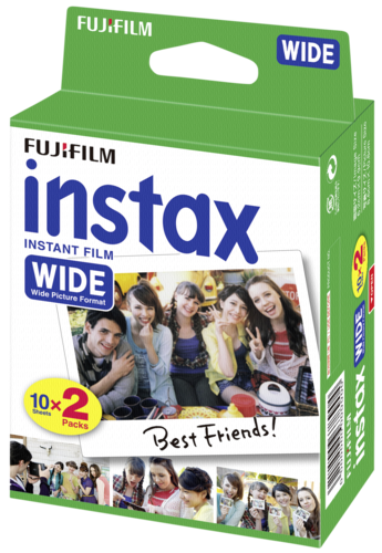 1x2 Fujifilm Instax Film glossy
