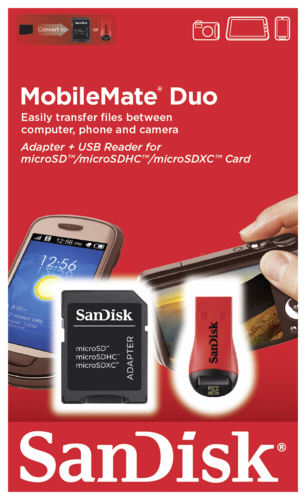 Sandisk MobileMate Duo Adapter/USB