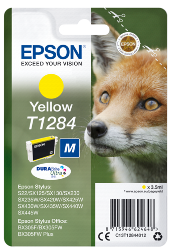 Epson Cartridge T1284 DURABrite yellow