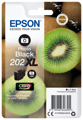 Epson Cartridge T02H1 Claria Premium photo black XL