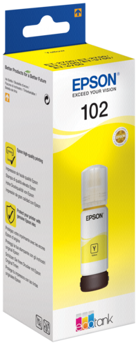Epson EcoTank T 102 70ml T 03R4 yellow