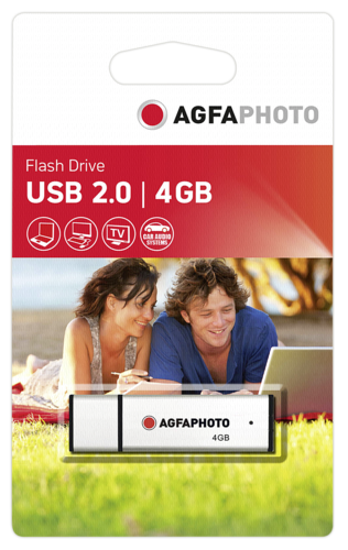 AgfaPhoto 4GB USB 2.0 Silver