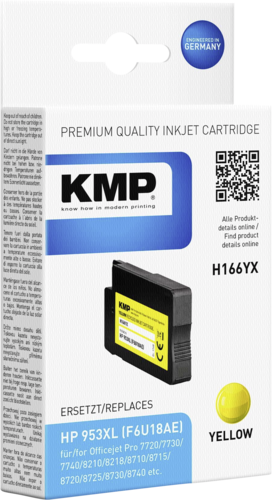 KMP H166YX cartridge HPF6U18AE yellow