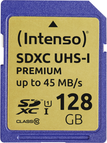 Intenso SDXC 128GB Class 10 UHS-I