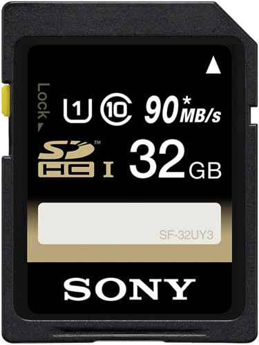 Sony SDHC Performance 32GB 90MB/s UHS-I