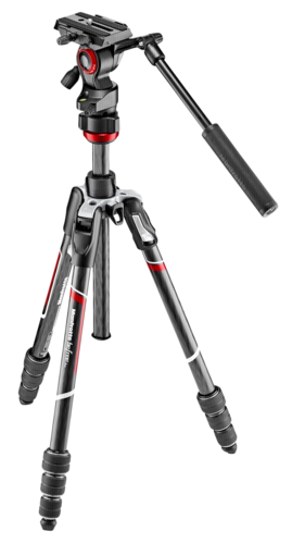 Manfrotto BeFree live Kit Twist Carbon with Fluid Video Head