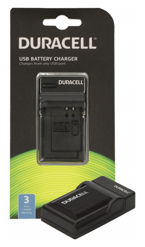 Duracell Charger with USB cable for DR9943/LP-E6