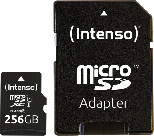 Intenso Premium microSDXC 256GB UHS-I + adapter