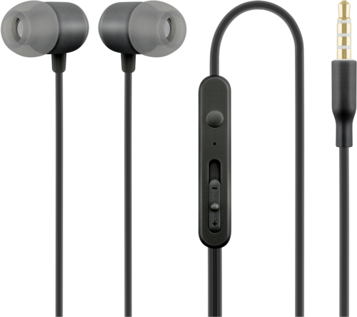 Acme HE21 In Ear Headphones with Microphone black