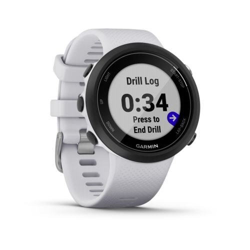 Garmin Swim 2 GPS-Swim watch stone white/silver