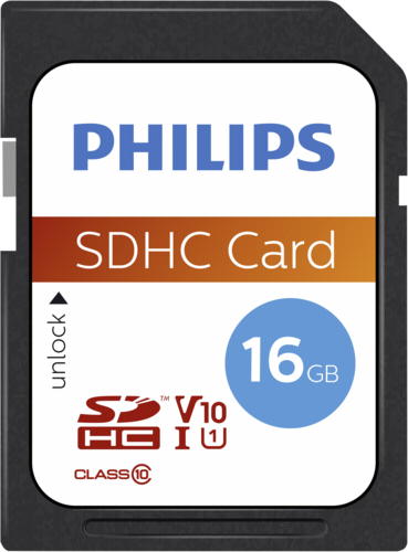Philips SDHC 16GB Class 10 UHS-I U1