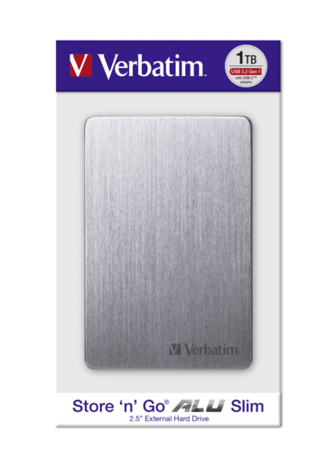 Verbatim Store n Go 2.5 ALU 1TB USB 3.2 Gen 1 Space Grey