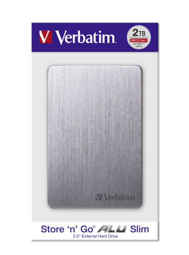 Verbatim Store n Go 2.5 ALU 2TB USB 3.2 Gen 1 Space Grey