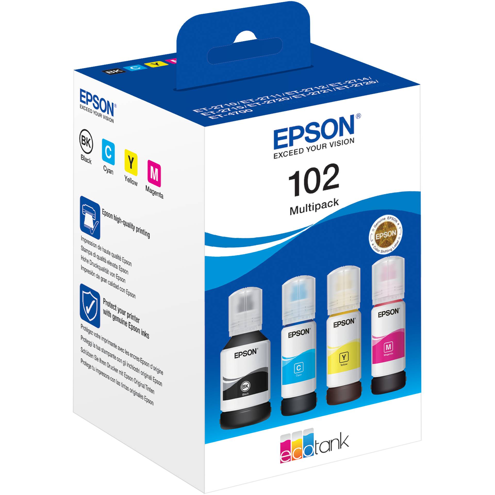Epson EcoTank 4-colour Multipack T03R6