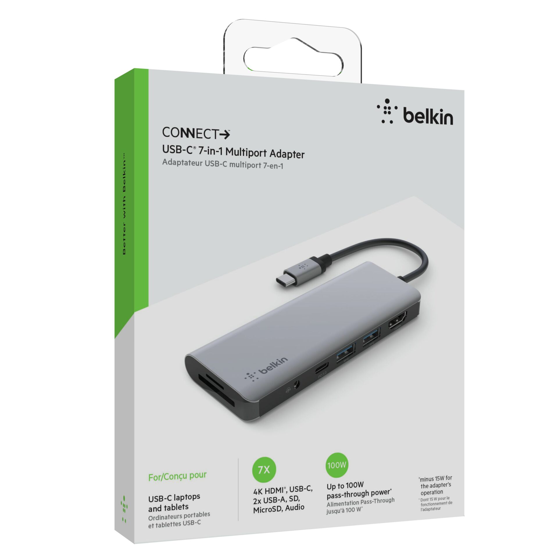Belkin CONNECT 7in1 Multiport Adapter USB-C