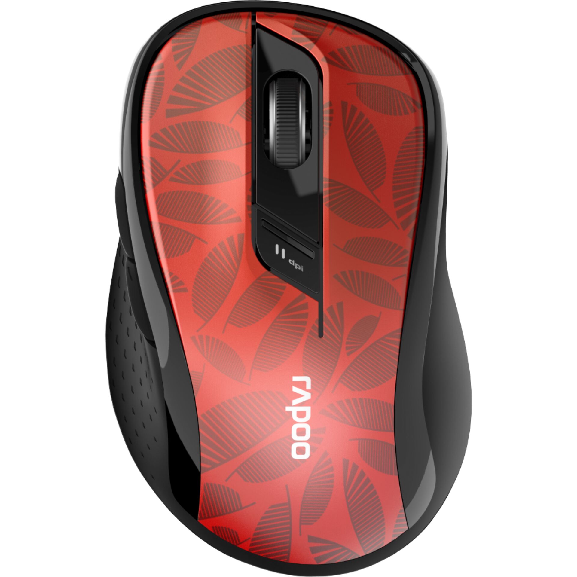 Rapoo M500 Multi-Mode Wireless Mouse Dark Red