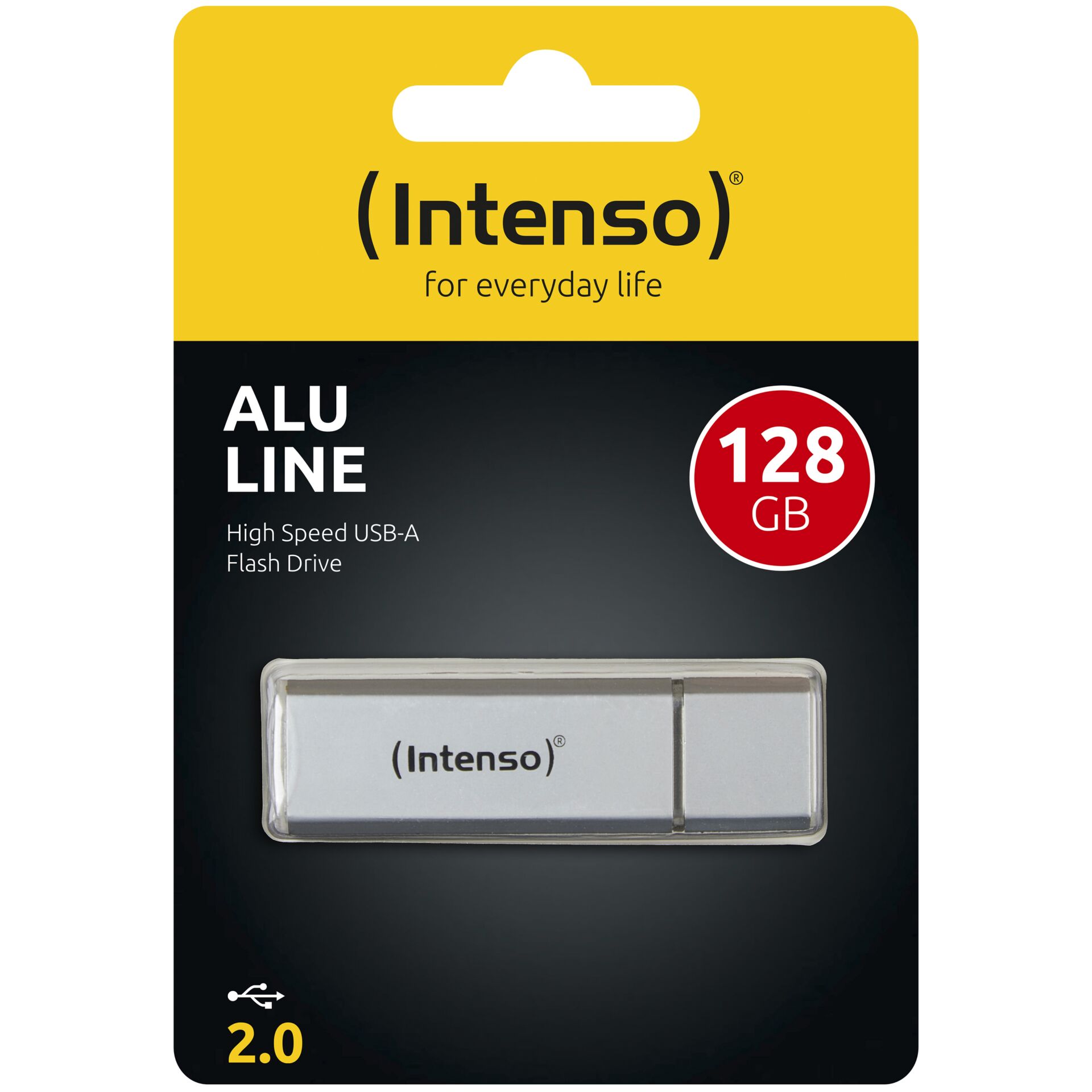 Intenso Alu Line 128GB USB 2.0 Silver
